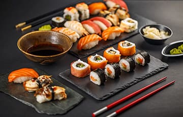 Sushis e Pratos asi�ticos