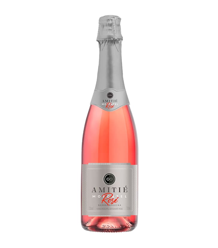 Amiti� Moscatel Ros� - Amiti� Espumantes e Vinhos