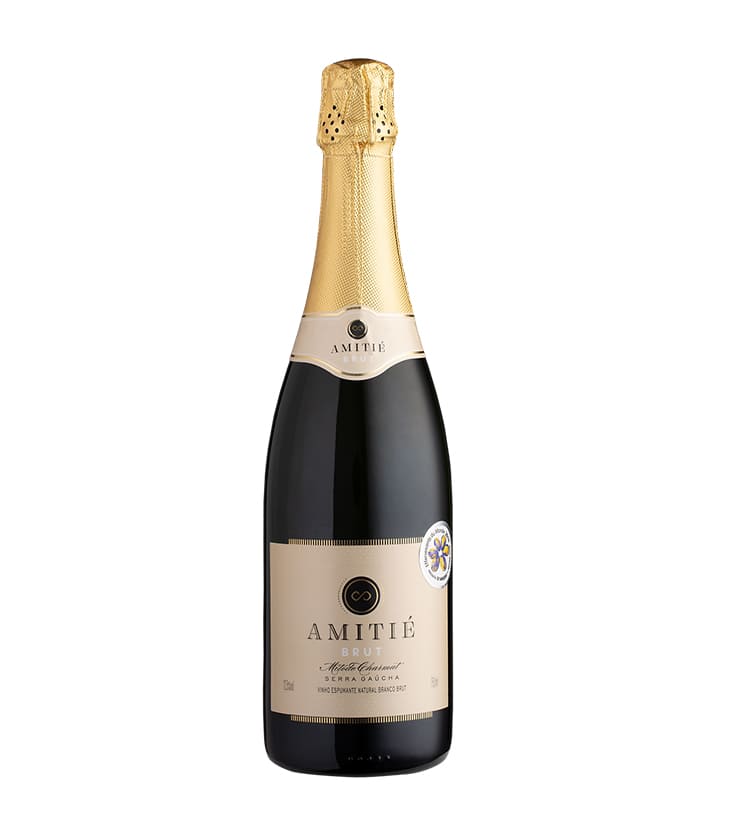 Amiti� Brut Branco - Amiti� Espumantes e Vinhos