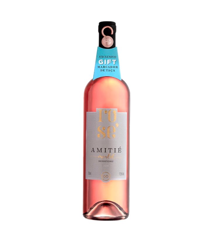 Amiti� Merlot Ros� - Amiti� Espumantes e Vinhos