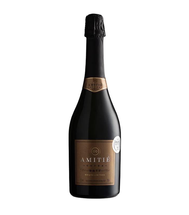 Amiti� Cuv�e Brut Branco - Amiti� Espumantes e Vinhos